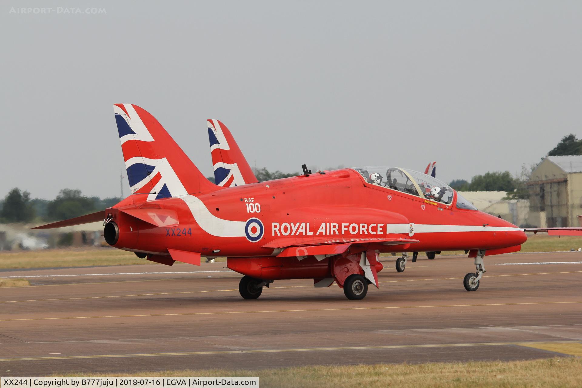 XX244, 1978 Hawker Siddeley Hawk T.1 C/N 080/312080, at TATOO 2018