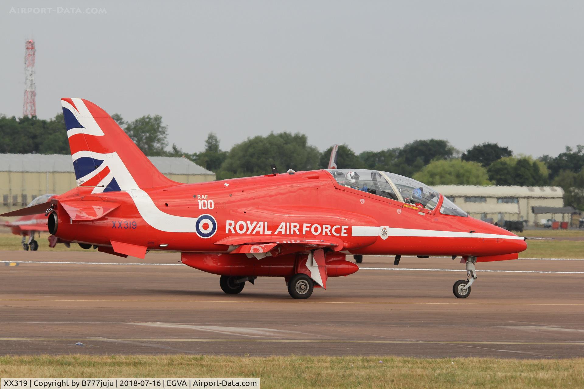 XX319, 1980 Hawker Siddeley Hawk T.1A C/N 162/312144, at TATOO 2018
