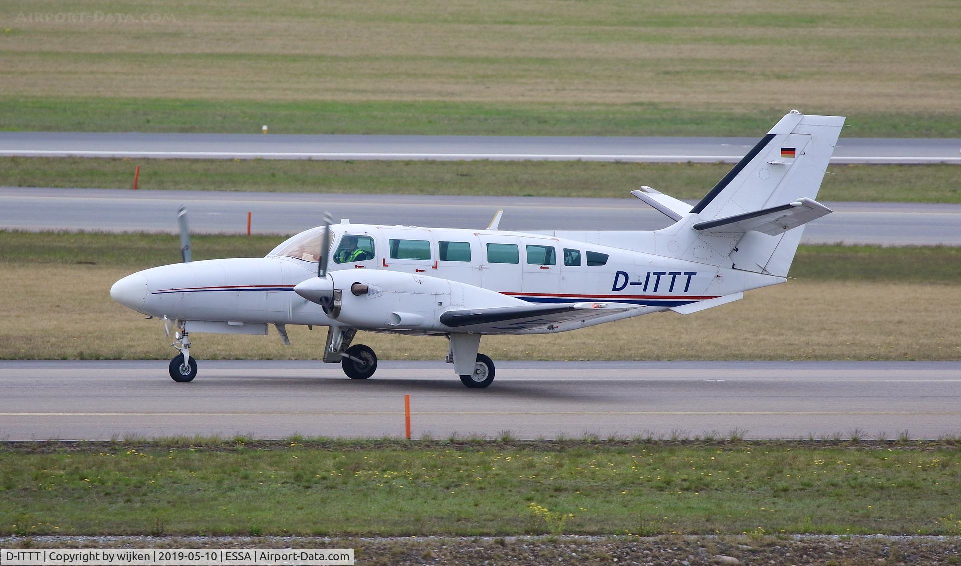 D-ITTT, 1979 Cessna 421C Golden Eagle C/N 421C0803, Nice visitor