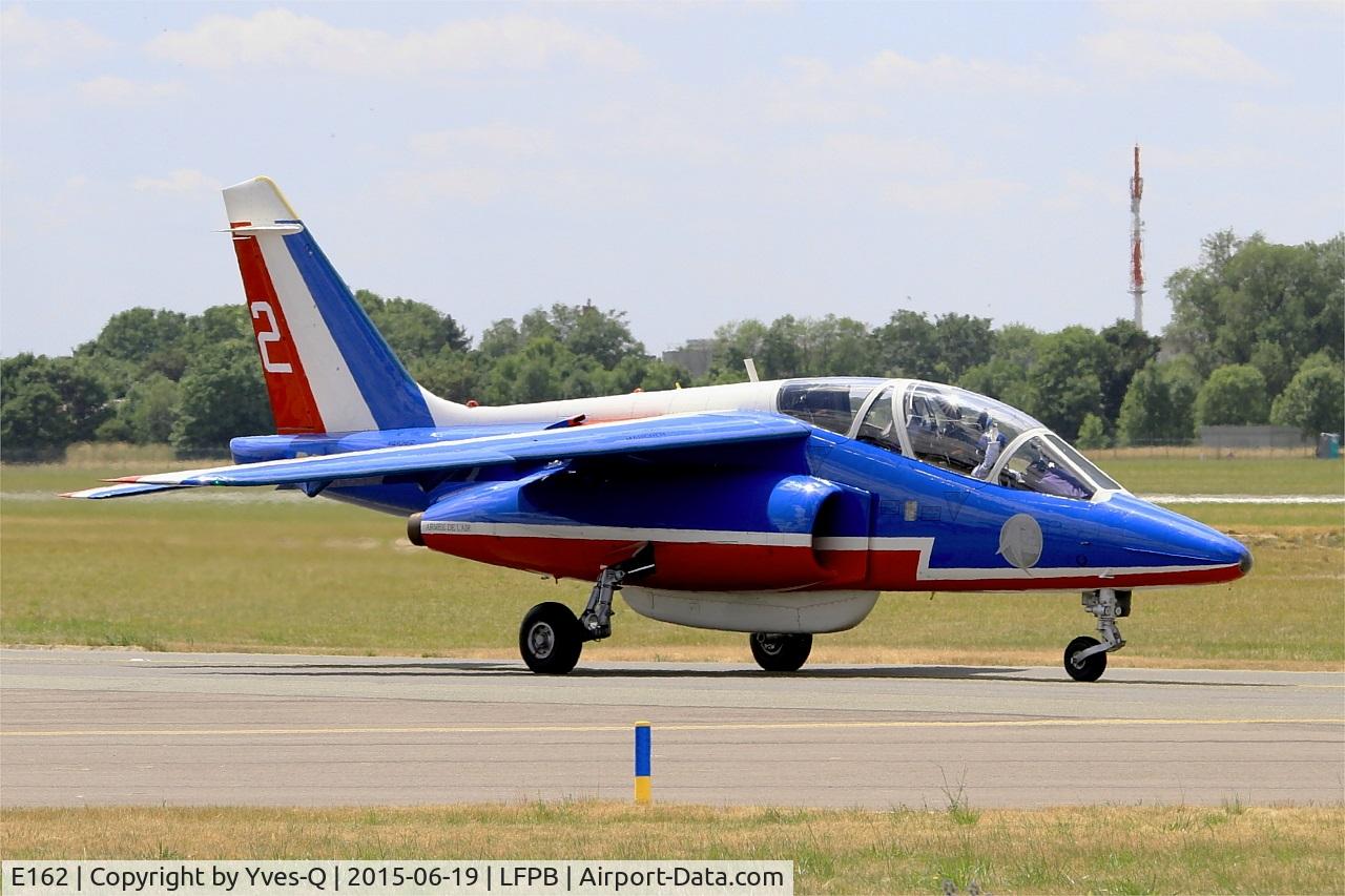 E162, Dassault-Dornier Alpha Jet E C/N E162, Dassault-Dornier Alpha Jet E (F-TERJ), Athos 02 of Patrouille de France 2015, Paris-Le Bourget (LFPB-LBG) Air show 2015