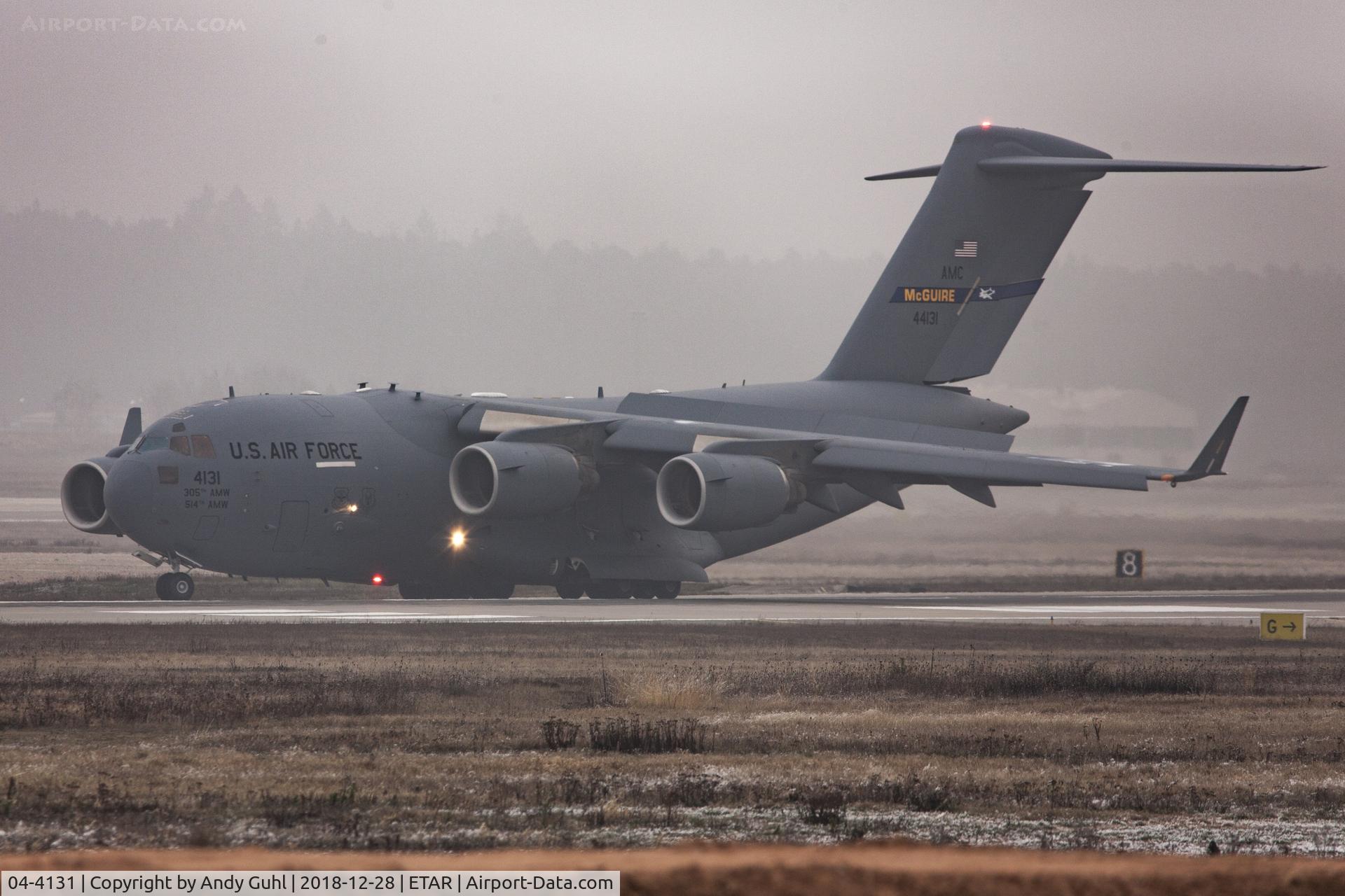04-4131, 2004 Boeing C-17A Globemaster III C/N P-131, The spirit of Thomas McGuire