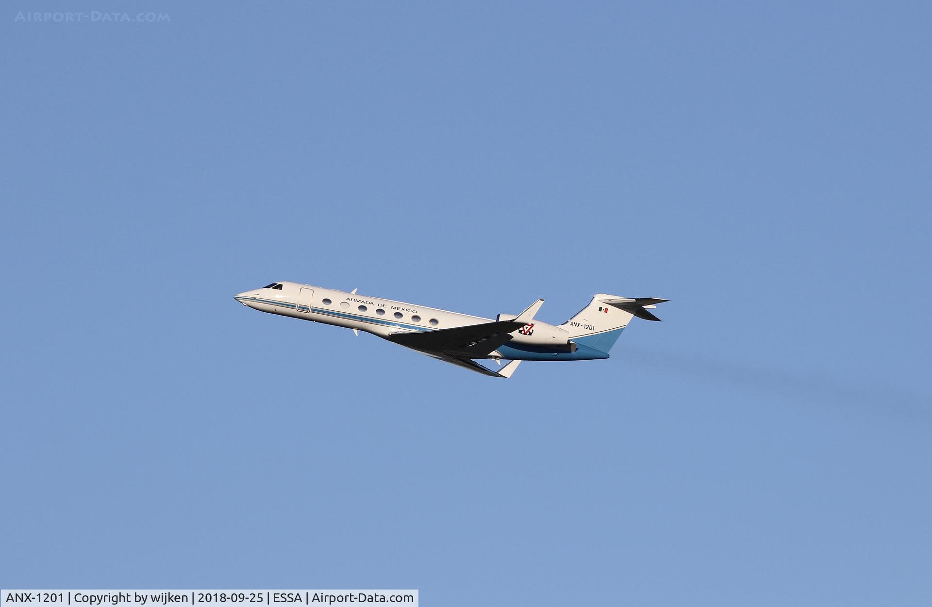 ANX-1201, 2010 Gulfstream Aerospace GV-SP (G550) C/N 5305, Nice visitor