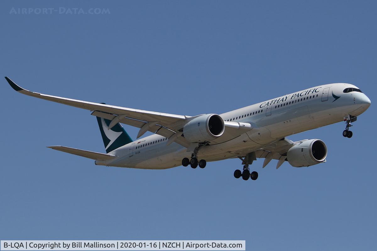 B-LQA, 2019 Airbus A350-941 C/N 324, CX123