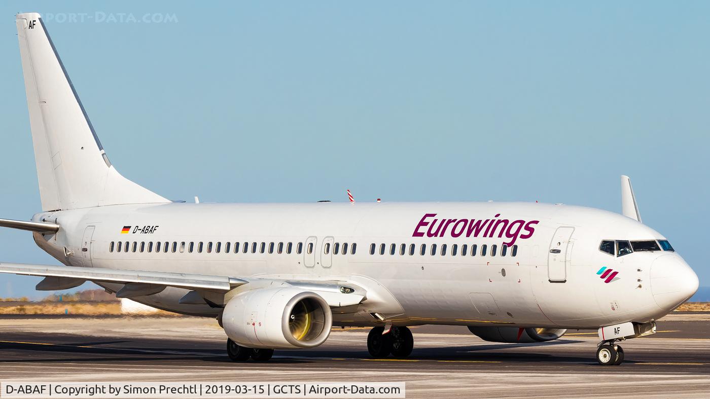 D-ABAF, 2001 Boeing 737-86J C/N 30878, D-ABAF @ Tenerife Sur Airport