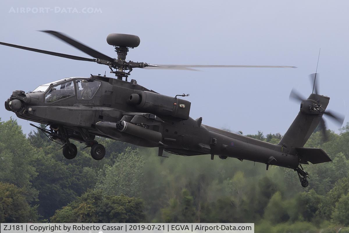 ZJ181, Westland Apache AH.1 C/N DU016/WAH016, RIAT19