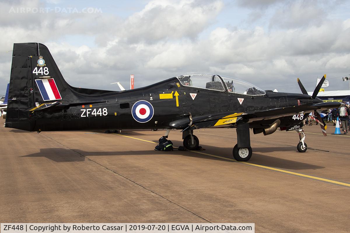 ZF448, 1992 Short S-312 Tucano T1 C/N S141/T112, RIAT19