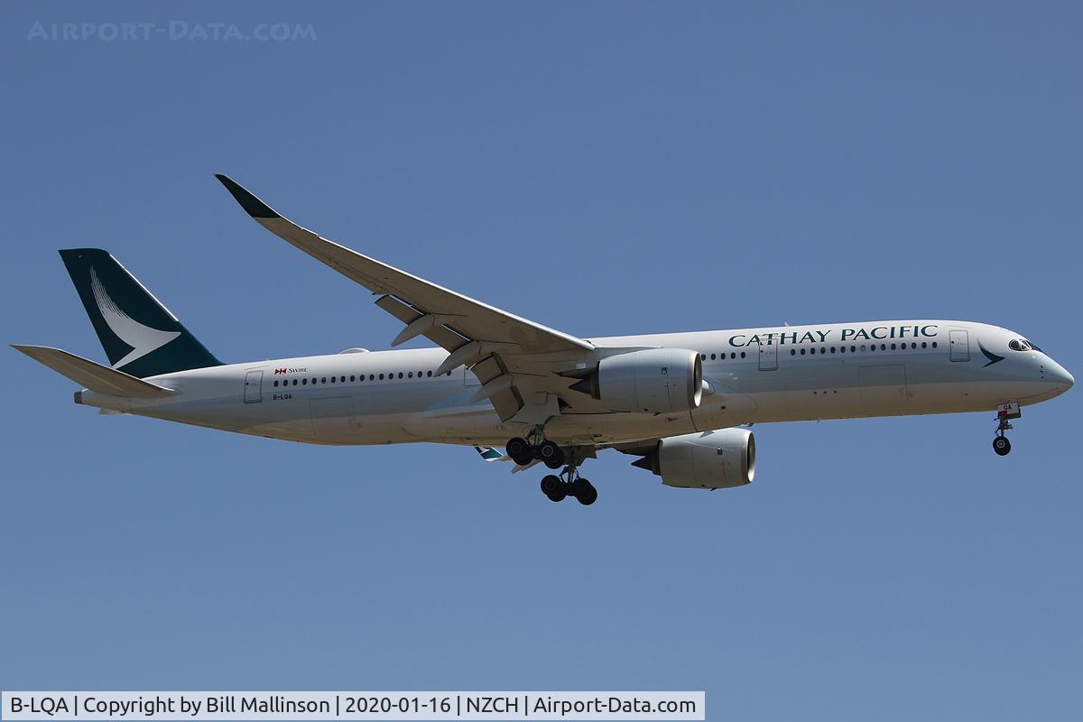 B-LQA, 2019 Airbus A350-941 C/N 324, CX123