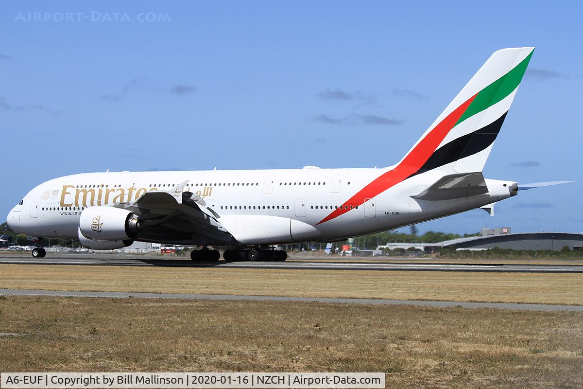 A6-EUF, 2016 Airbus A380-861 C/N 218, EK412