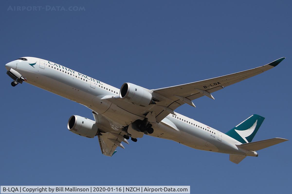 B-LQA, 2019 Airbus A350-941 C/N 324, CX124