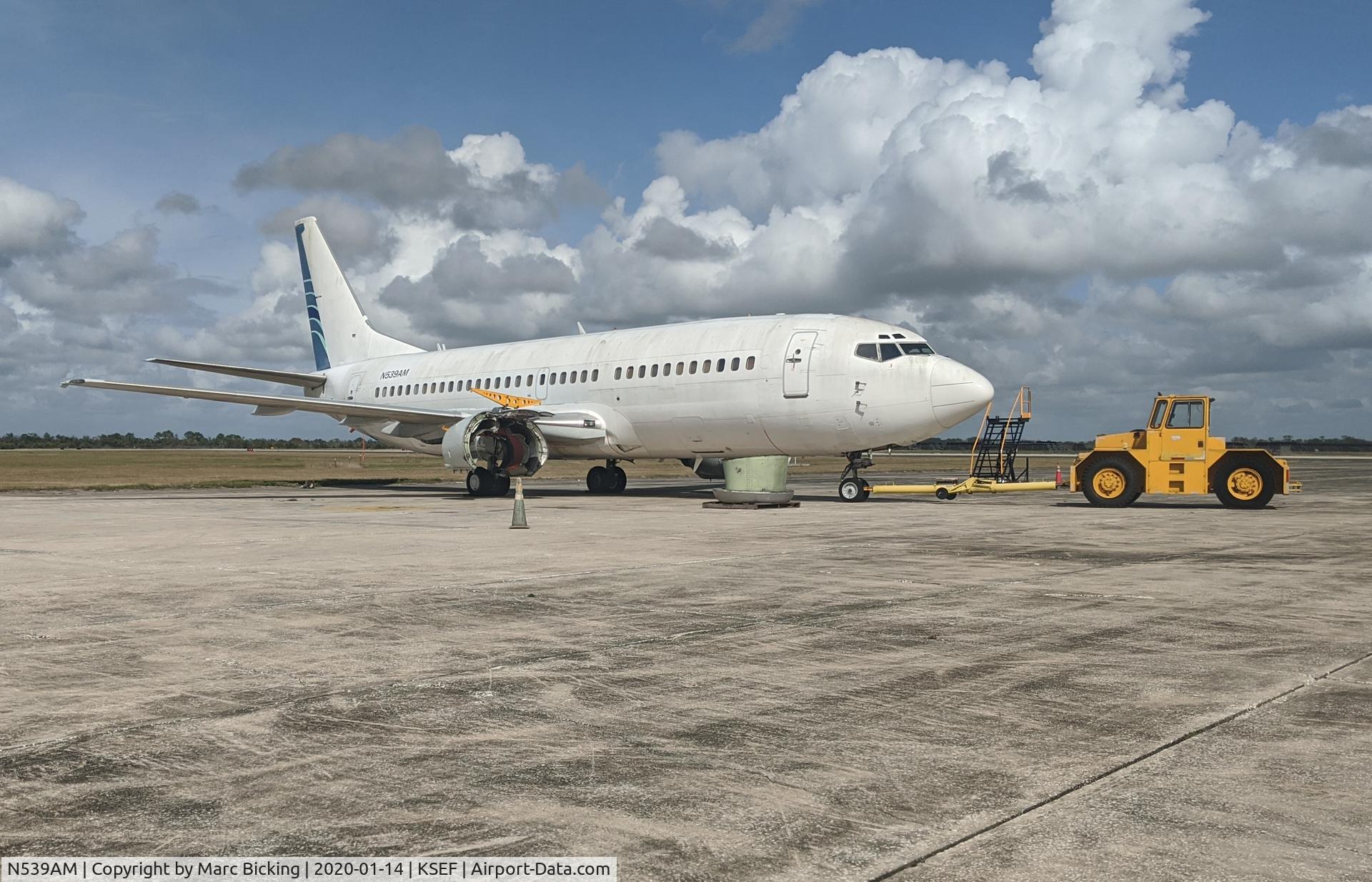 N539AM, 1996 Boeing 737-3M8 C/N 25039, At Sebring Airport Florida