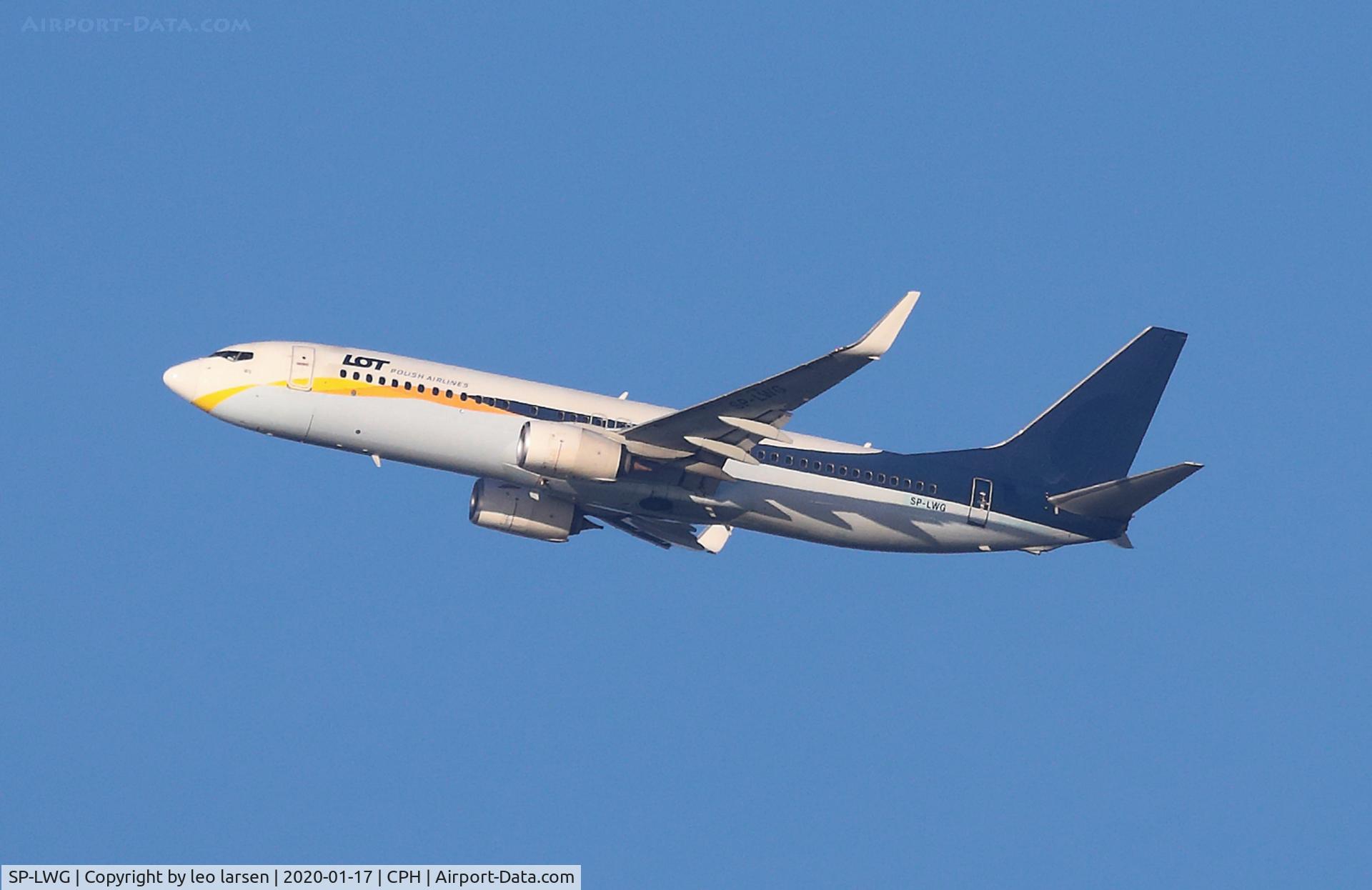 SP-LWG, 2011 Boeing 737-86N C/N 36827, Copenhagen 17.1.2020