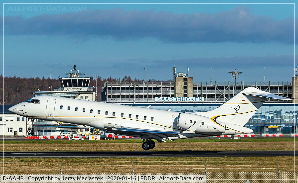 D-AAHB, 1998 Bombardier BD-700-1A10 Global Express C/N 9011, Bombardier BD-700-1A10 Global Express