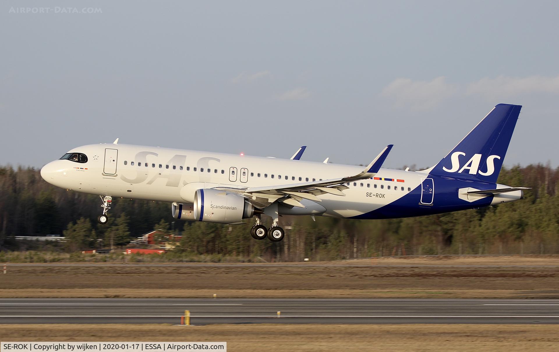 SE-ROK, 2019 Airbus A320-251N C/N 9451, RWY 26