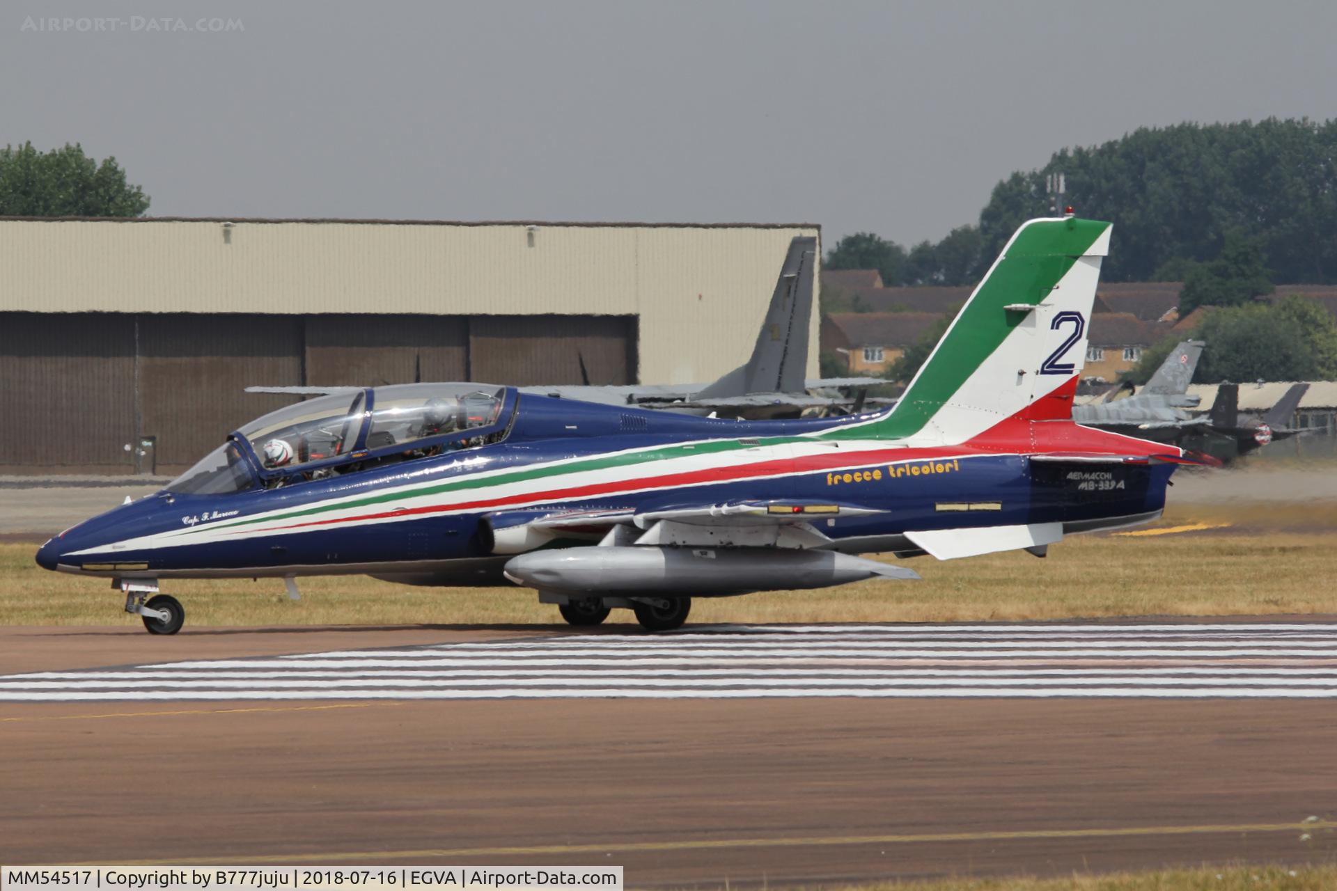 MM54517, Aermacchi MB-339A C/N 6745/140/AA065, at TATOO 2018