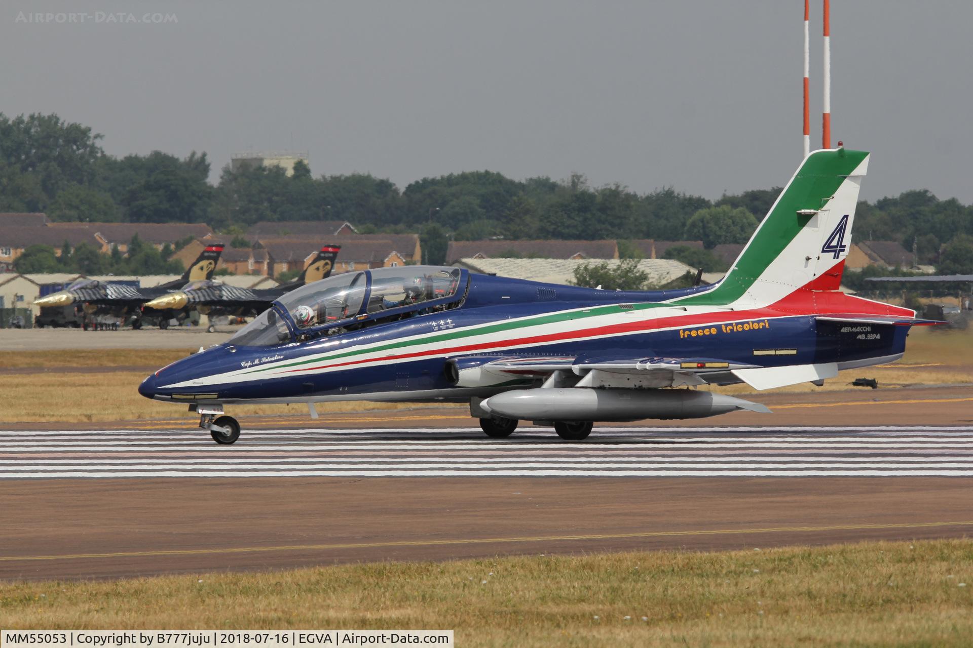 MM55053, Aermacchi MB-339PAN C/N 6847/187/AA084, at TATOO 2018