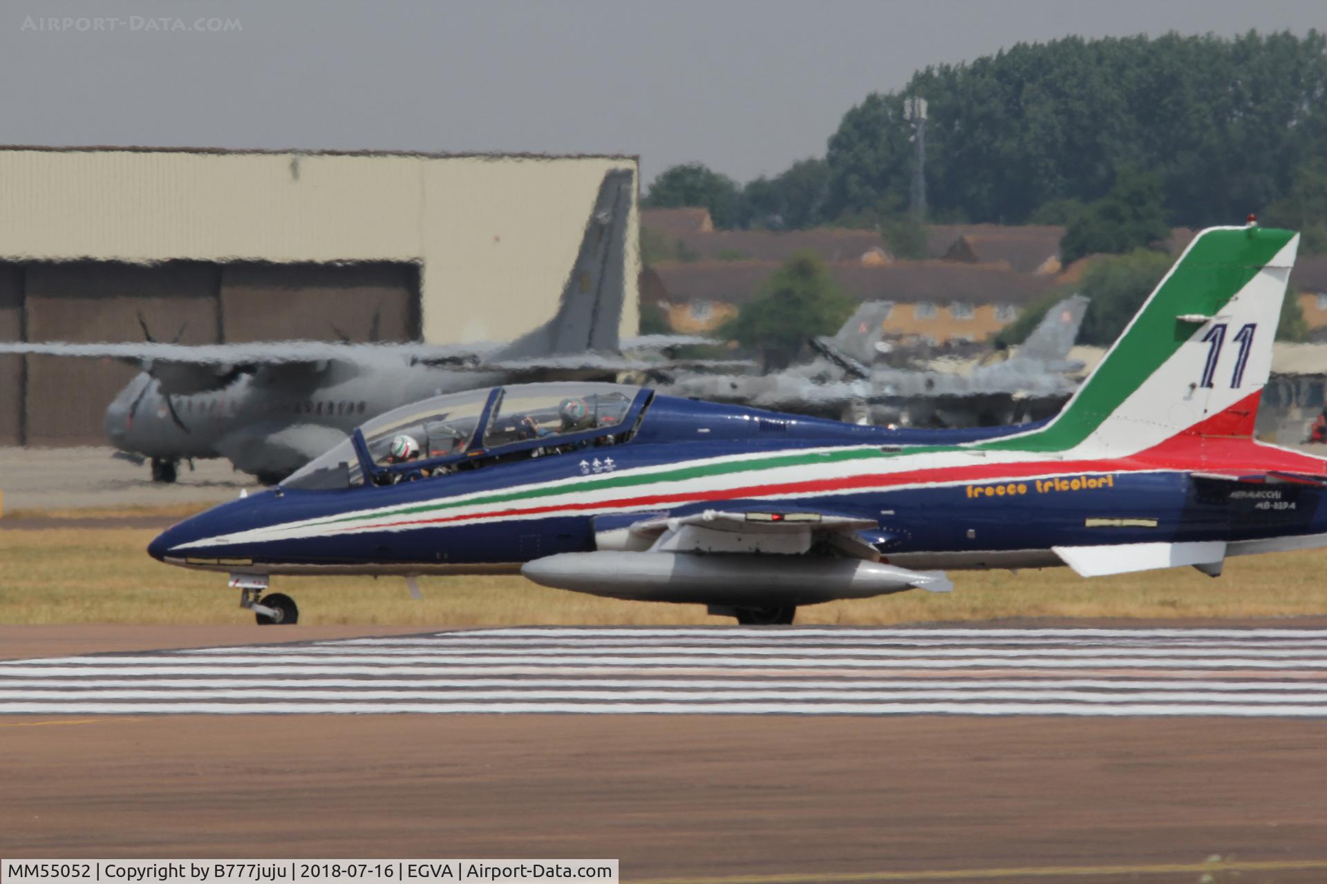 MM55052, Aermacchi MB-339PAN C/N 6846/186/AA083, at TATOO 2018