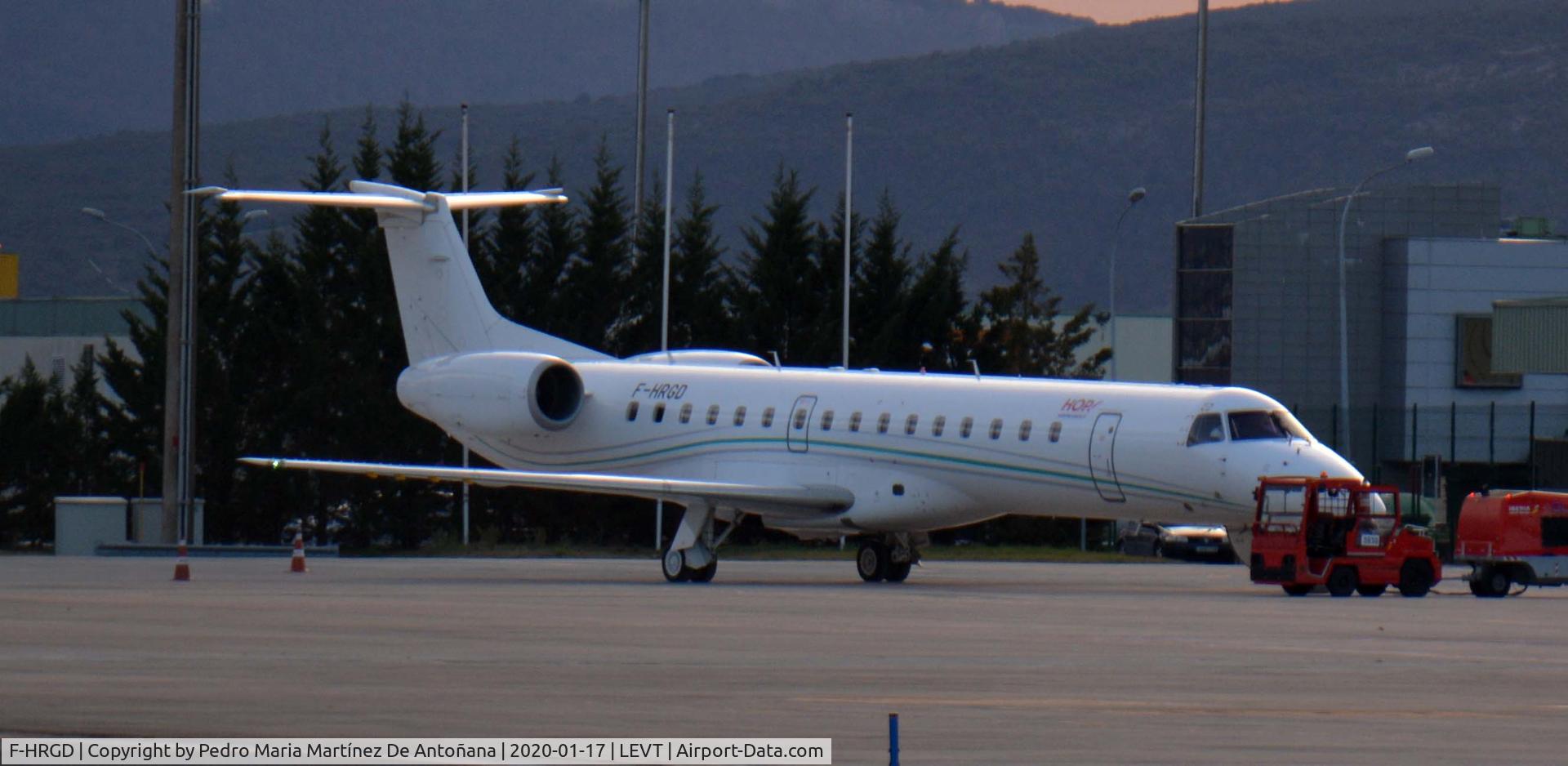 F-HRGD, 2001 Embraer EMB-145LU (ERJ-145LU) C/N 145369, Aeropuerto de Foronda - Vitoria-Gasteiz - Euskadi - España
