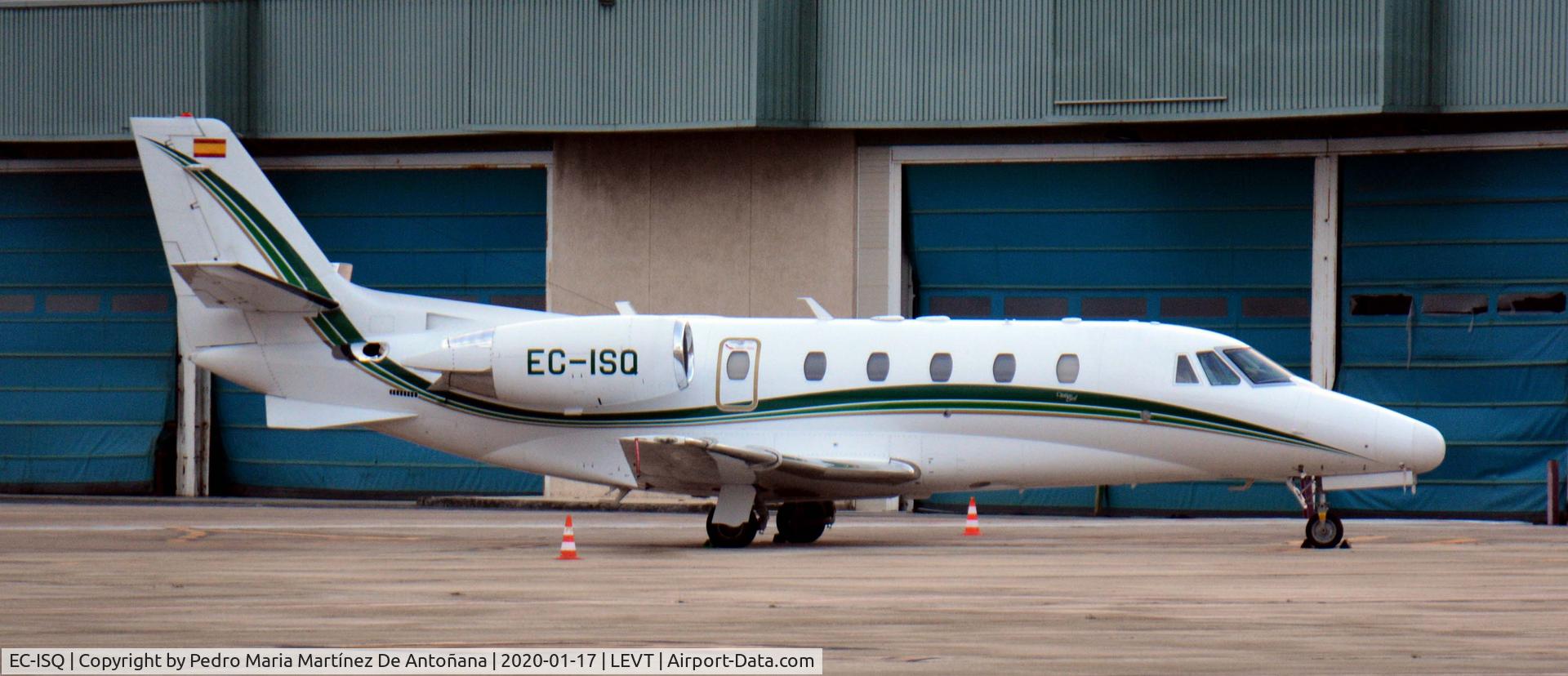 EC-ISQ, 2006 Cessna 560XL Citation Excel C/N 560-5616, Aeropuerto de Foronda - Vitoria-Gasteiz - Euskadi - España