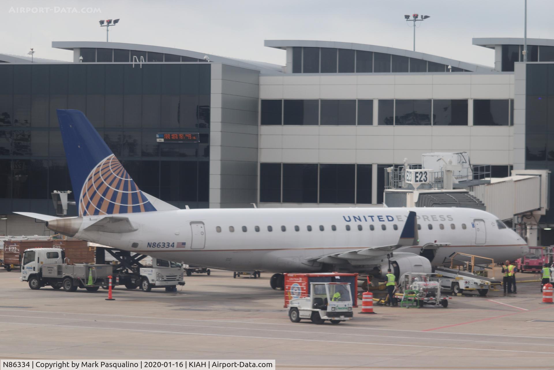 N86334, 2016 Embraer 175LR (ERJ-170-200LR) C/N 17000534, ERJ-170-200LR