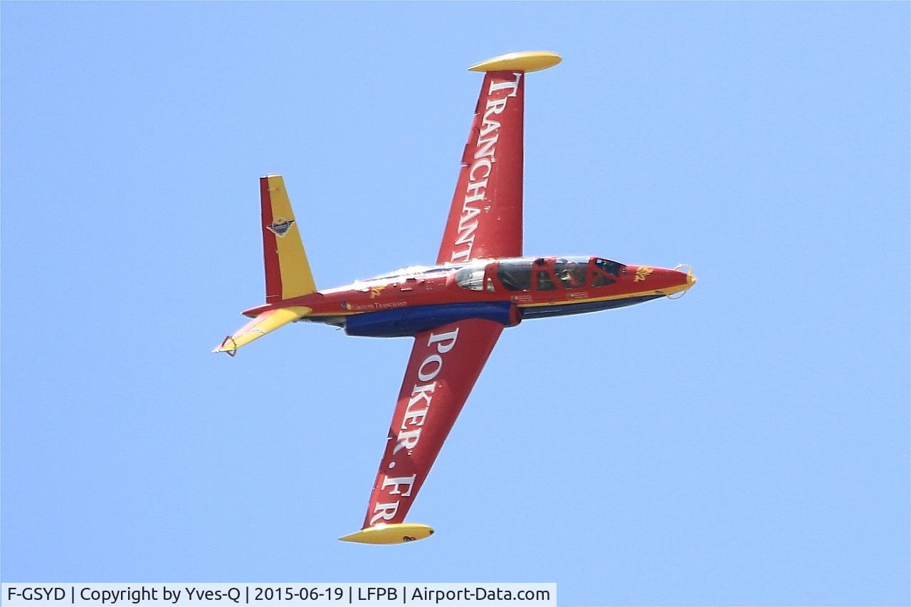 F-GSYD, Fouga CM-170 Magister C/N 455, Fouga CM-170 Magister, On display, Paris-Le Bourget Air Show 2015
