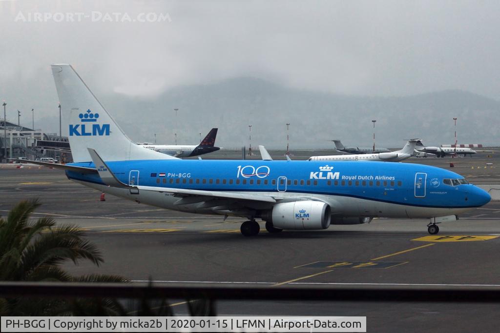 PH-BGG, 2009 Boeing 737-7K2 C/N 30367, Taxiing