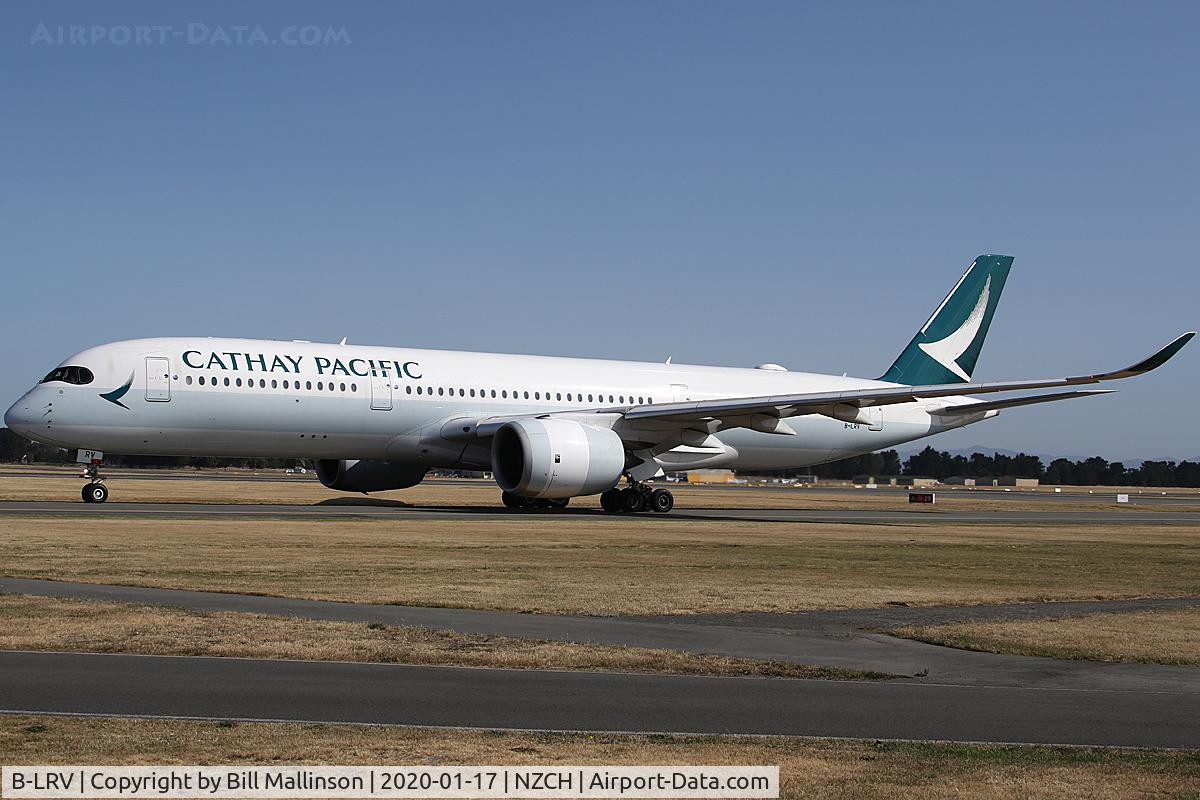B-LRV, 2017 Airbus A350-941 C/N 154, CX124 to HKG