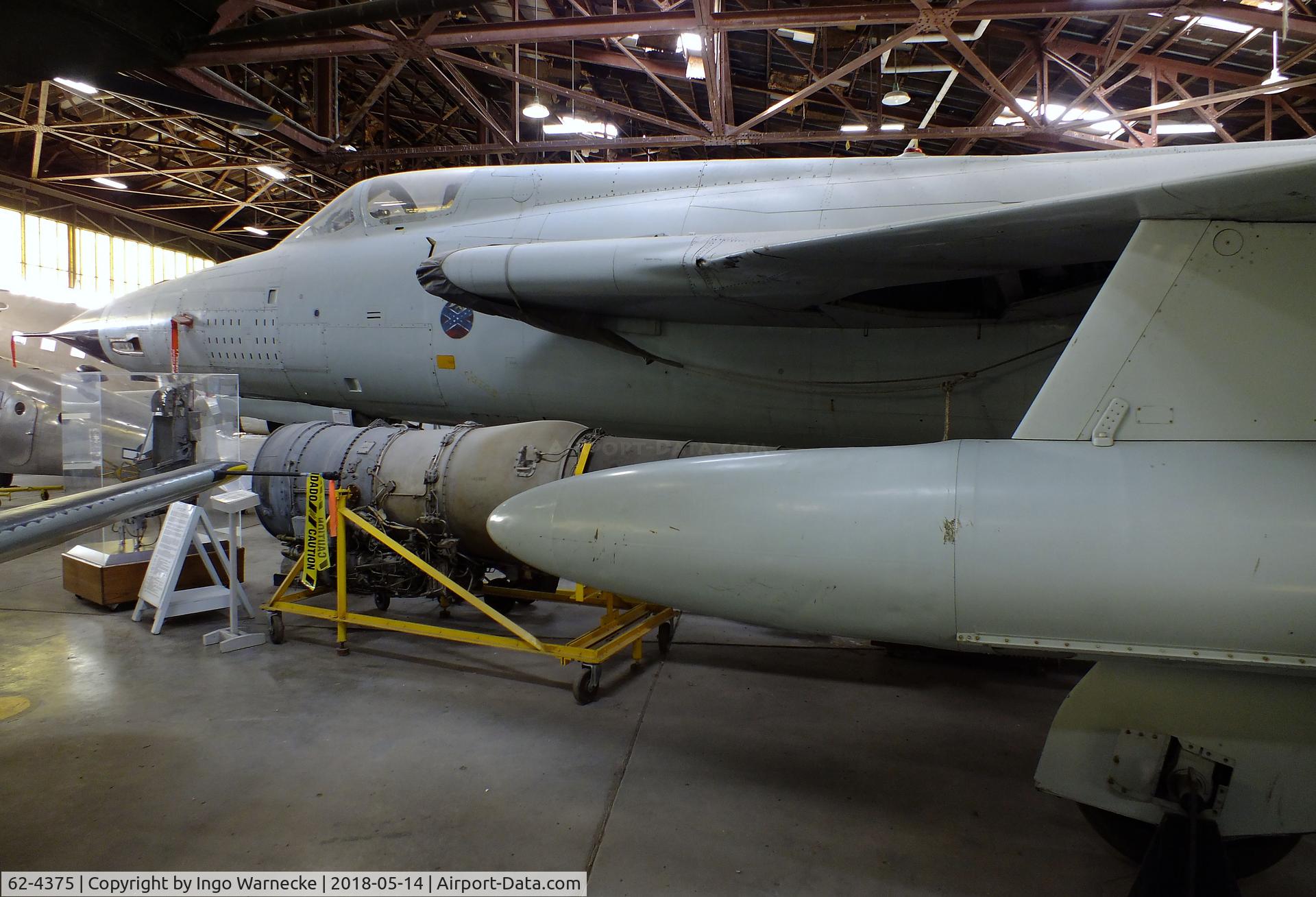 62-4375, 1962 Republic F-105D Thunderchief C/N D574, Republic F-105D Thunderchief at the Combat Air Museum, Topeka KS