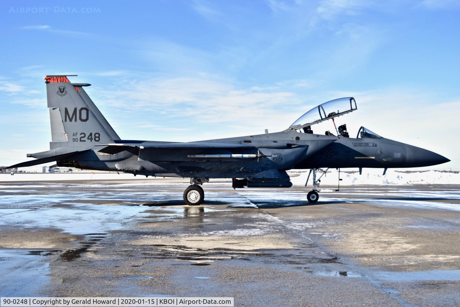 90-0248, 1990 McDonnell Douglas F-15E Strike Eagle C/N 1183/E150, F-15E from the 391st Fighter Sq. 
