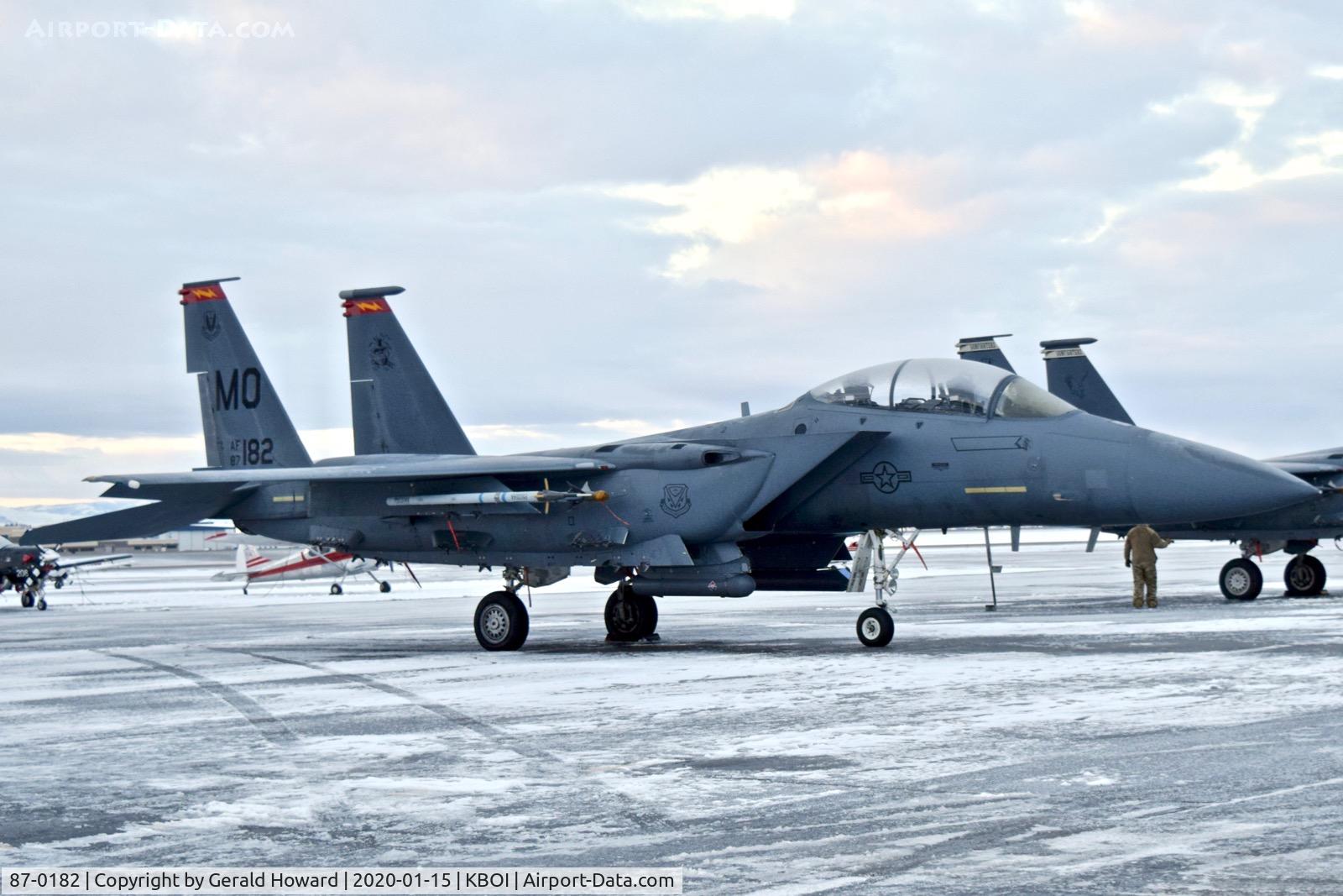 87-0182, 1987 McDonnell Douglas F-15E Strike Eagle C/N 1047/E022, F-15E from the 391st Fighter Sq. 