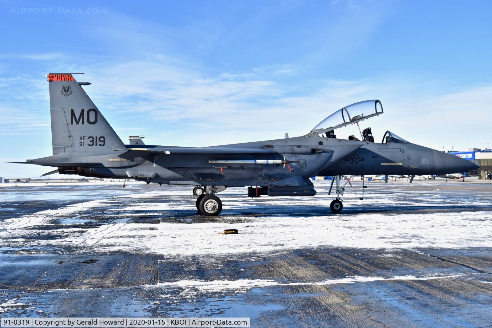 91-0319, 1991 McDonnell Douglas F-15E Strike Eagle C/N 1226/E184, F-15E from the 391st Fighter Sq. 