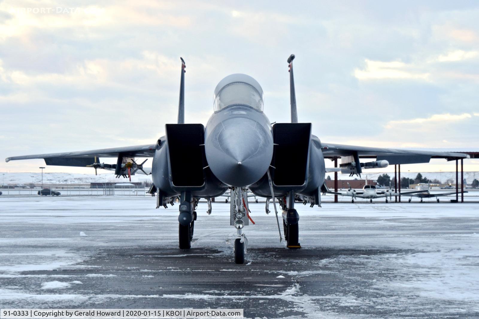 91-0333, 1991 McDonnell Douglas F-15E Strike Eagle Strike Eagle C/N 1240/E198, F-15E from the 391st Fighter Sq. 