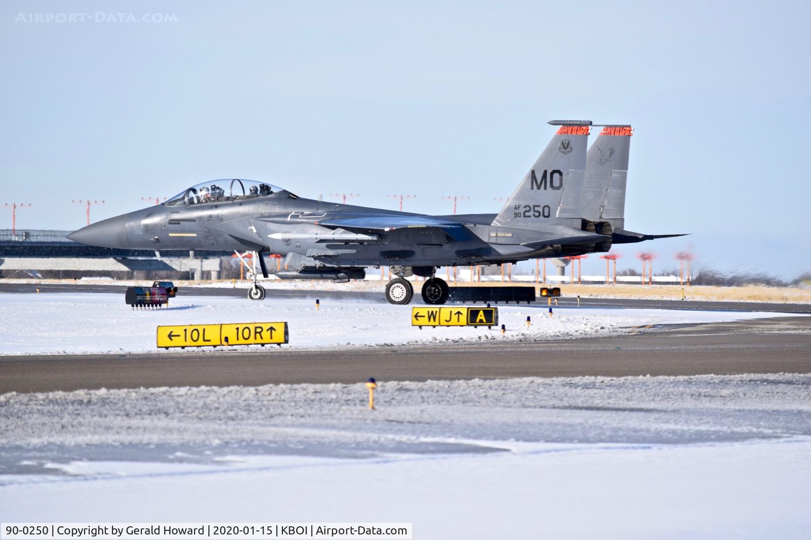 90-0250, 1990 McDonnell Douglas F-15E Strike Eagle C/N 1185/E152, F-15E from the 391st Fighter Sq. 