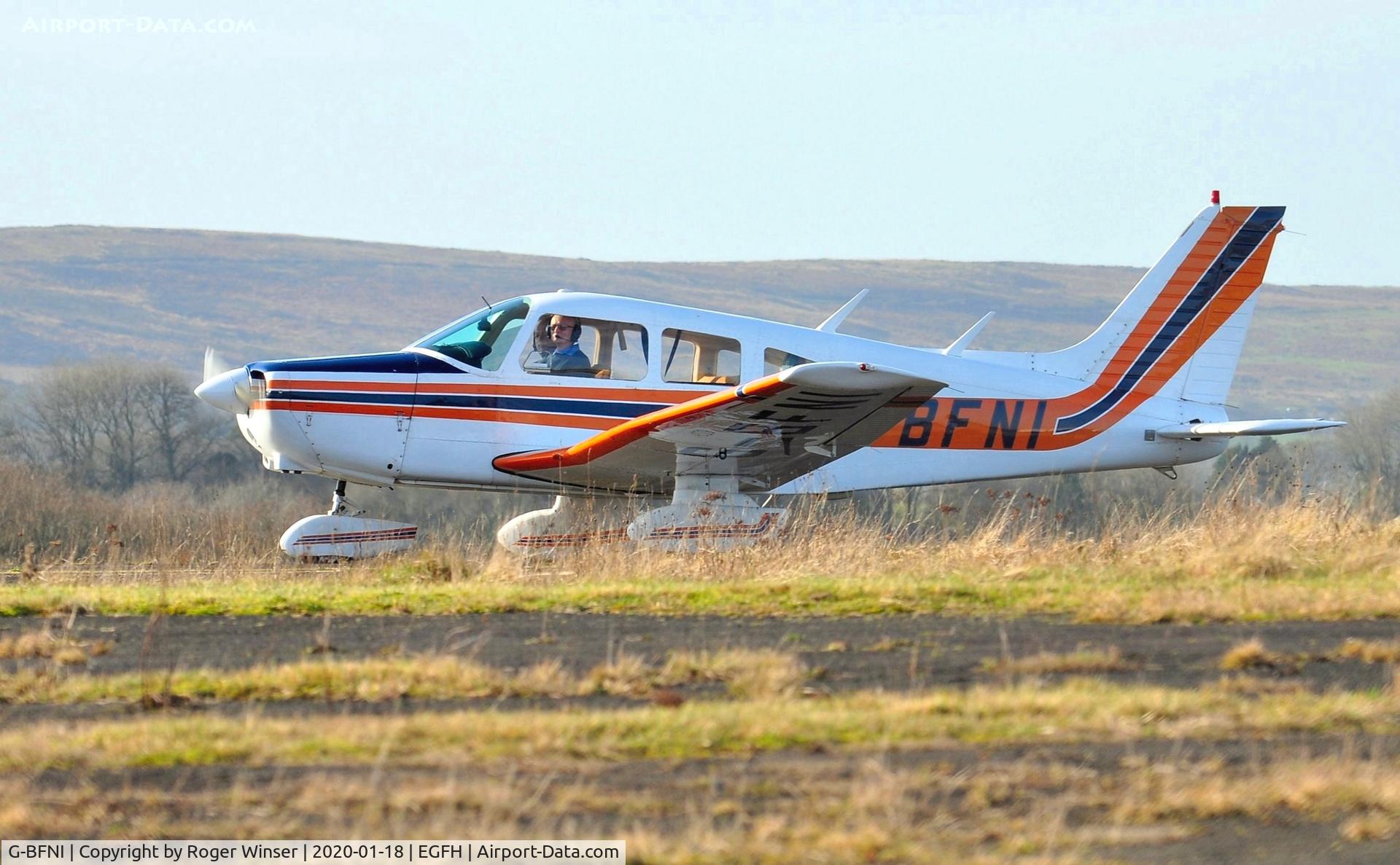 G-BFNI, 1977 Piper PA-28-161 Cherokee Warrior II C/N 28-7816215, Resident Warrior II.