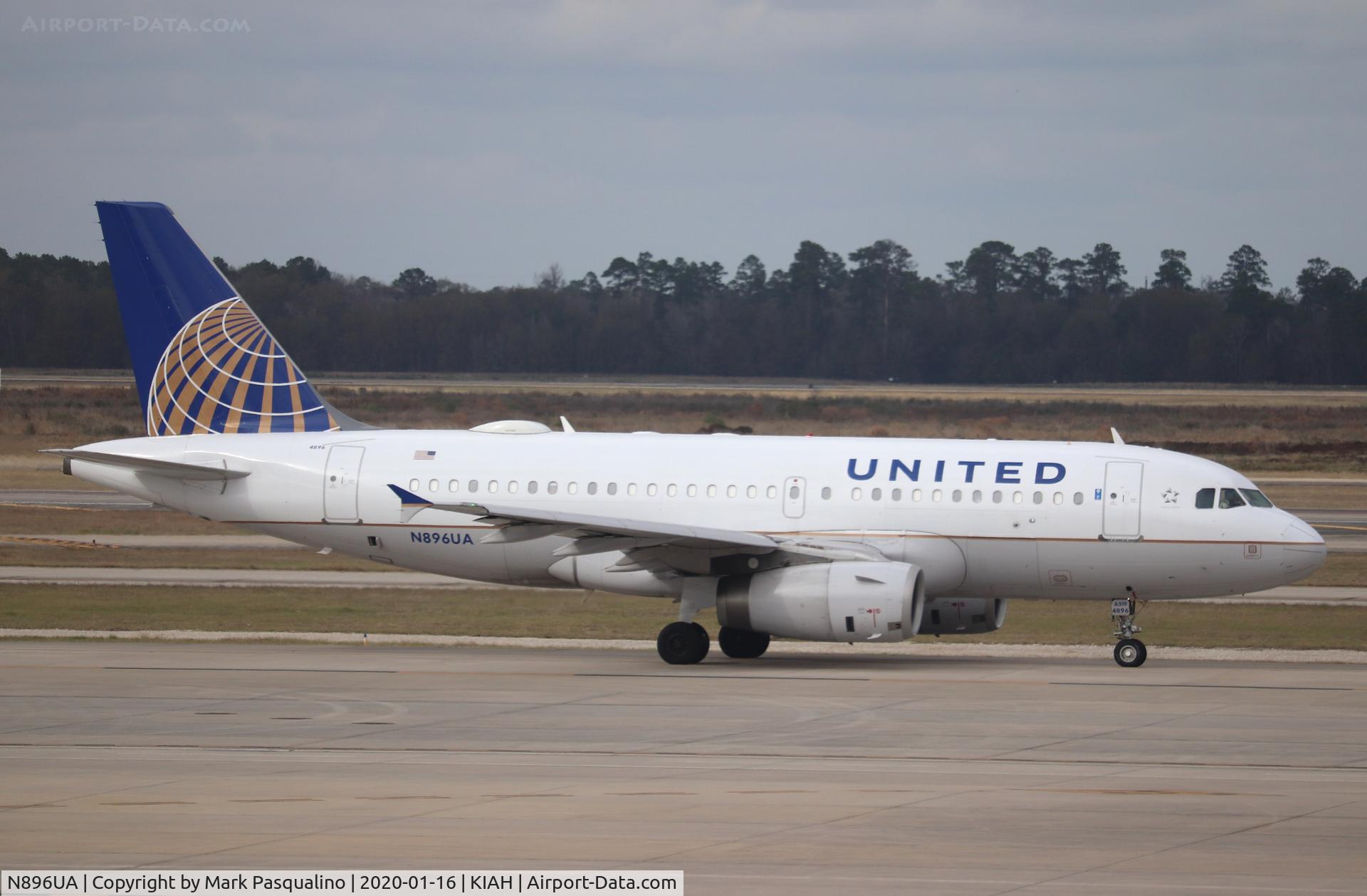N896UA, 2007 Airbus A319-132 C/N 3144, Airbus A319-132