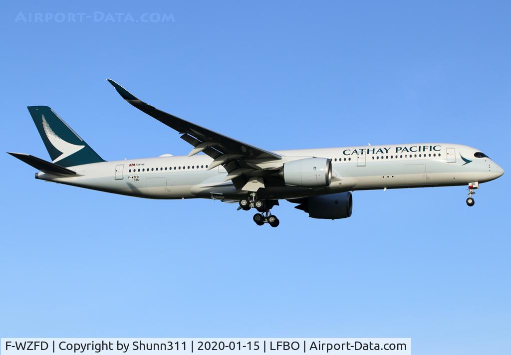 F-WZFD, 2019 Airbus A350-941 C/N 396, C/n 0396 - To be B-LQD