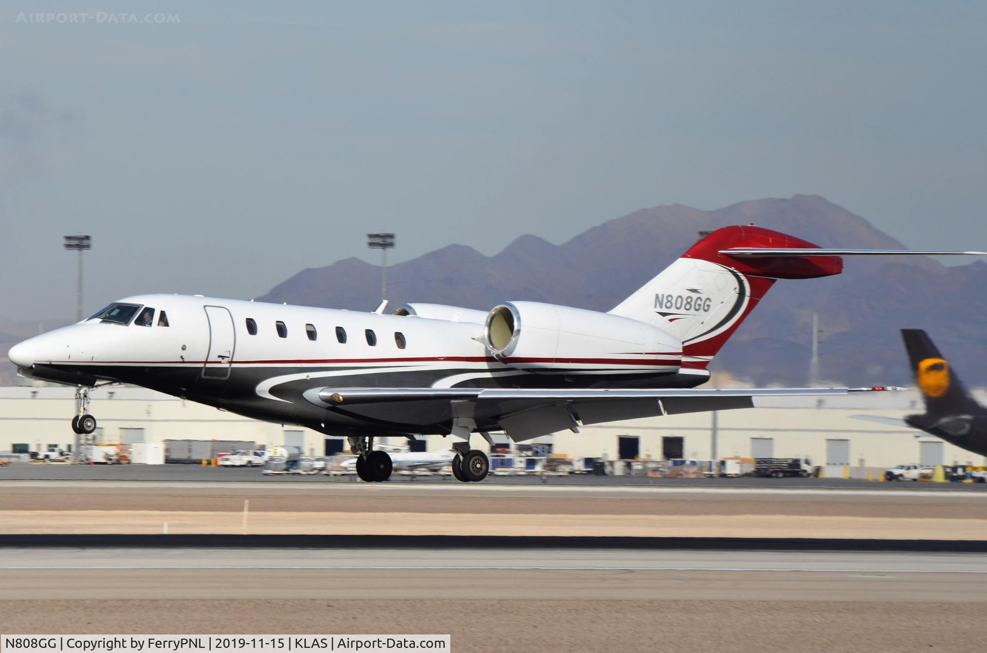 N808GG, 1997 Cessna 750 Citation X C/N 750-0033, Mari Aviones Ce750 landing