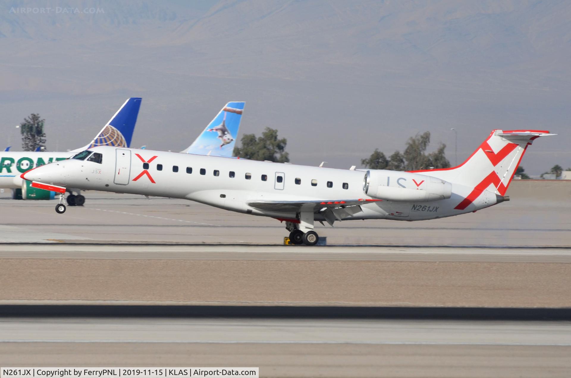 N261JX, 2001 Embraer ERJ-135LR (EMB-135LR) C/N 145512, Arrival of JetSuiteX ERJ135