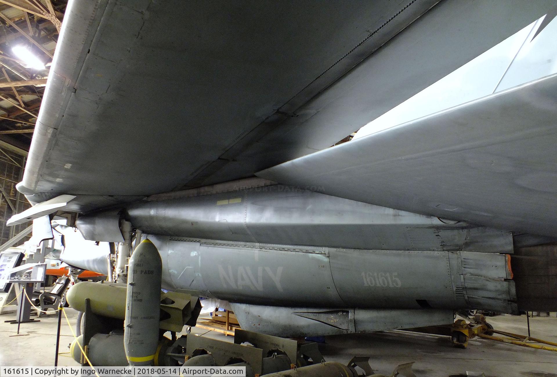 161615, Grumman F-14A Tomcat C/N 474, Grumman F-14A Tomcat at the Combat Air Museum, Topeka KS