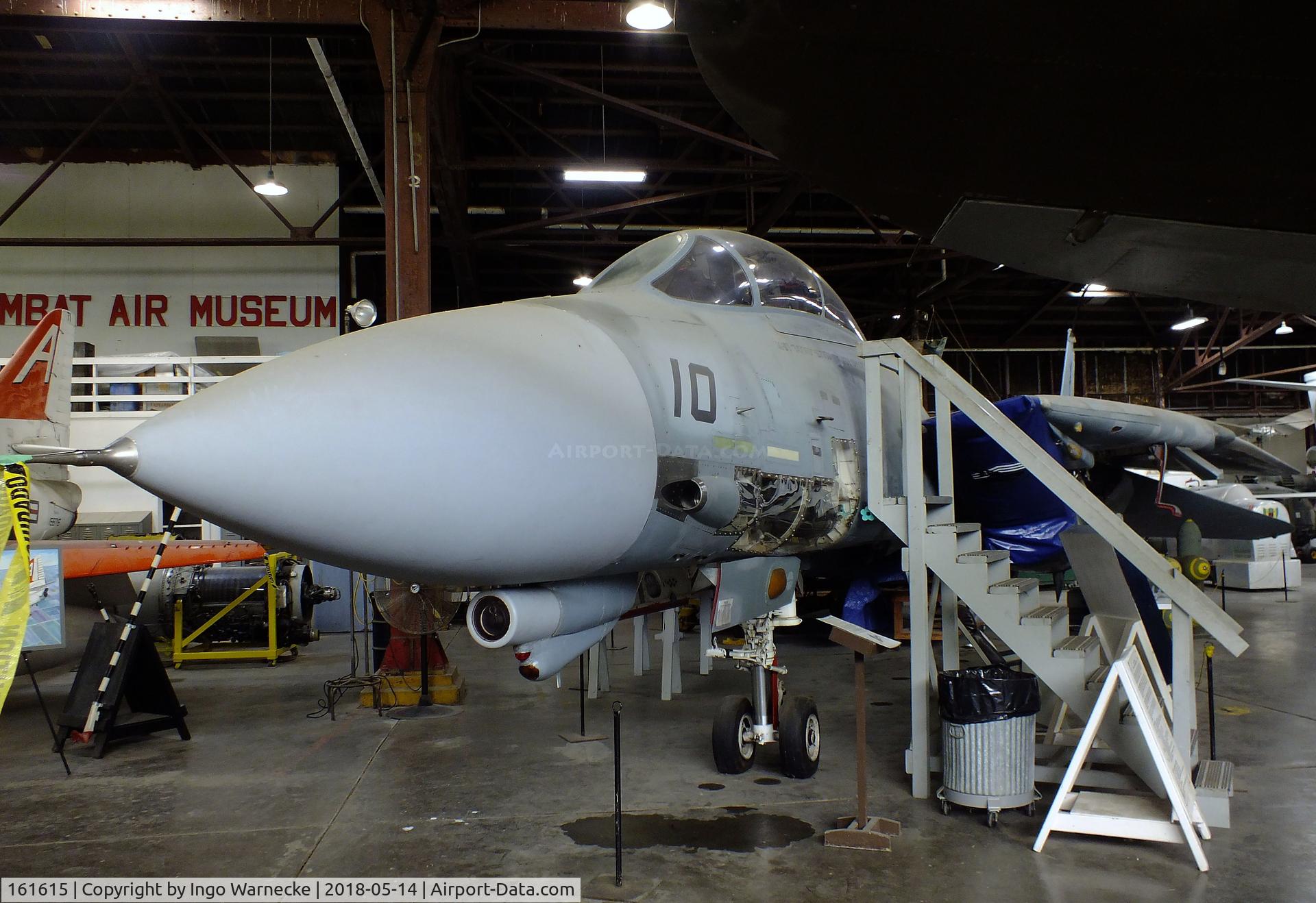 161615, Grumman F-14A Tomcat C/N 474, Grumman F-14A Tomcat at the Combat Air Museum, Topeka KS