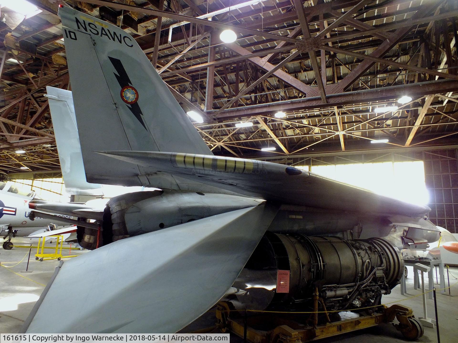 161615, Grumman F-14A Tomcat C/N 474, Grumman F-14A Tomcat at the Combat Air Museum, Topeka KS