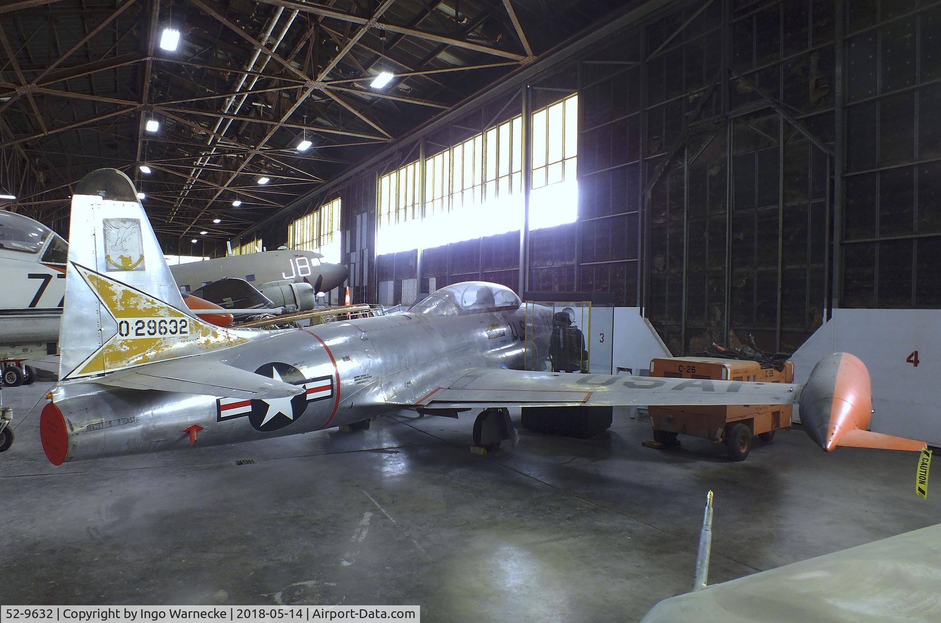 52-9632, 1952 Lockheed T-33A-1-LO Shooting Star C/N 580-7817, Lockheed T-33A at the Combat Air Museum, Topeka KS