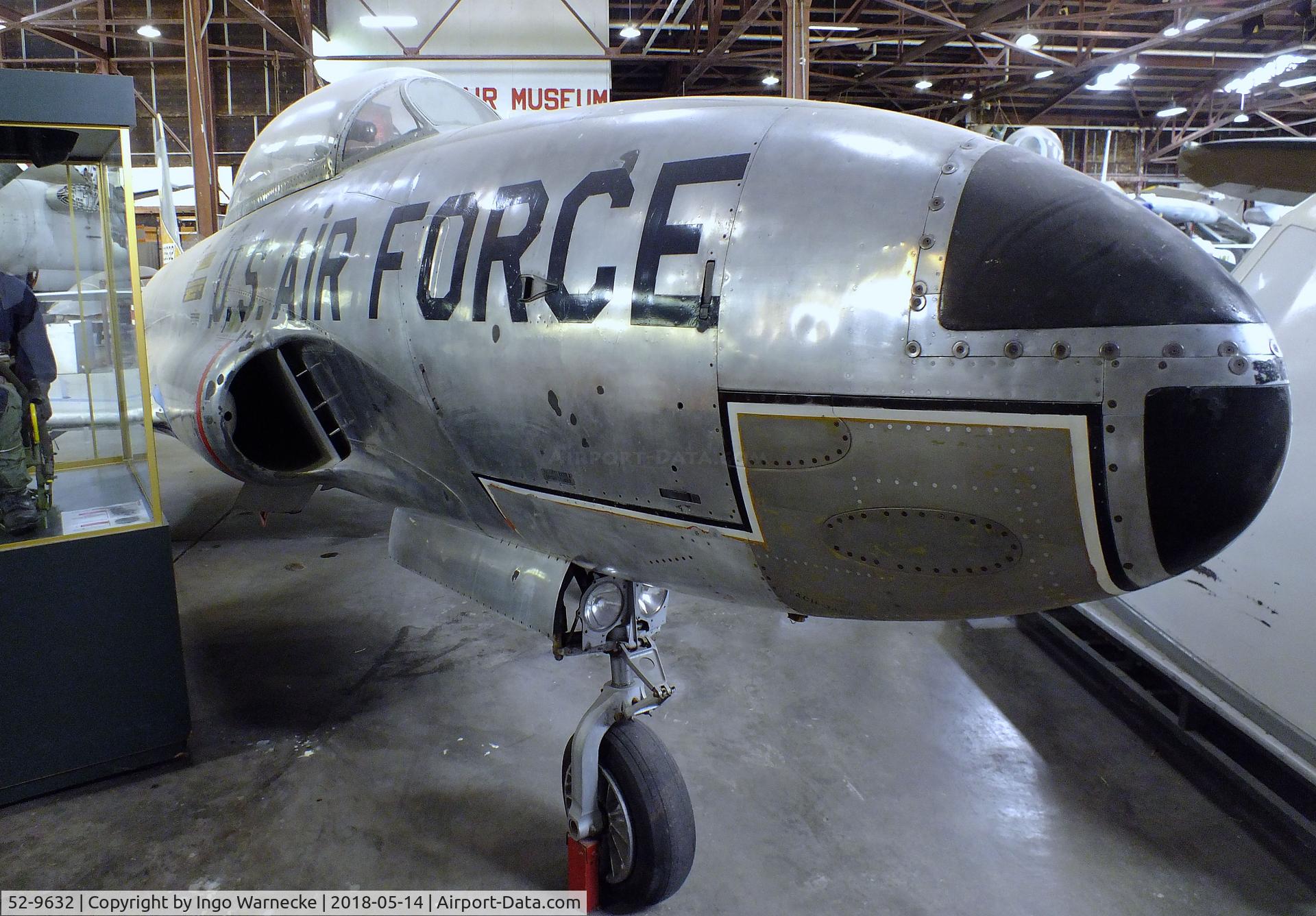 52-9632, 1952 Lockheed T-33A-1-LO Shooting Star C/N 580-7817, Lockheed T-33A at the Combat Air Museum, Topeka KS