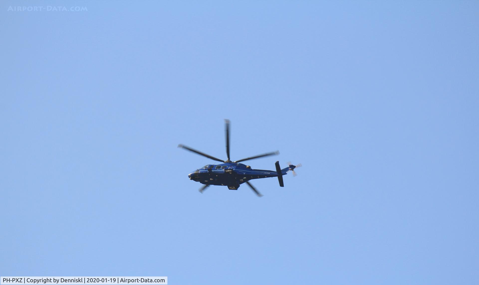 PH-PXZ, 2009 AgustaWestland AW-139 C/N 31250, Police above Arnhem