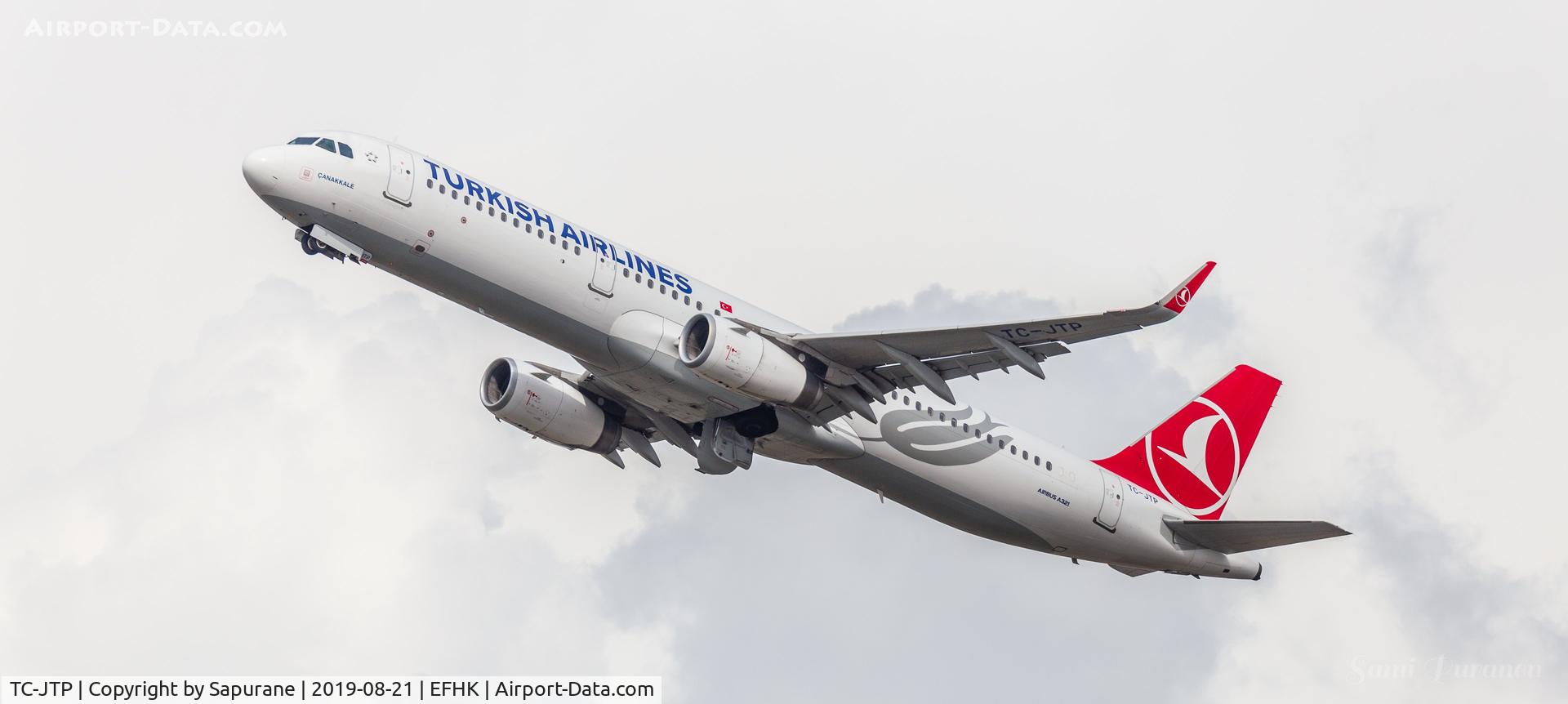 TC-JTP, 2017 Airbus A321-231 C/N 7516, Turkish Airlines Airbus A321