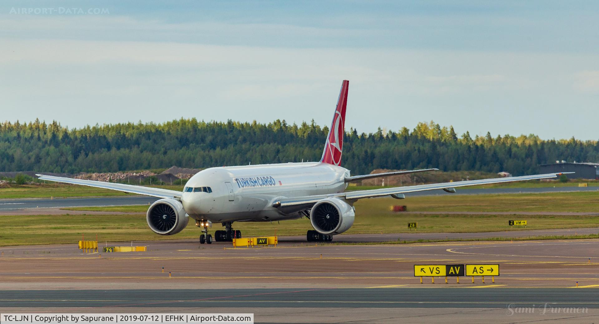 TC-LJN, 2018 Boeing 777-FF2 C/N 65742, Turkish Cargo Boeing 777-FF2