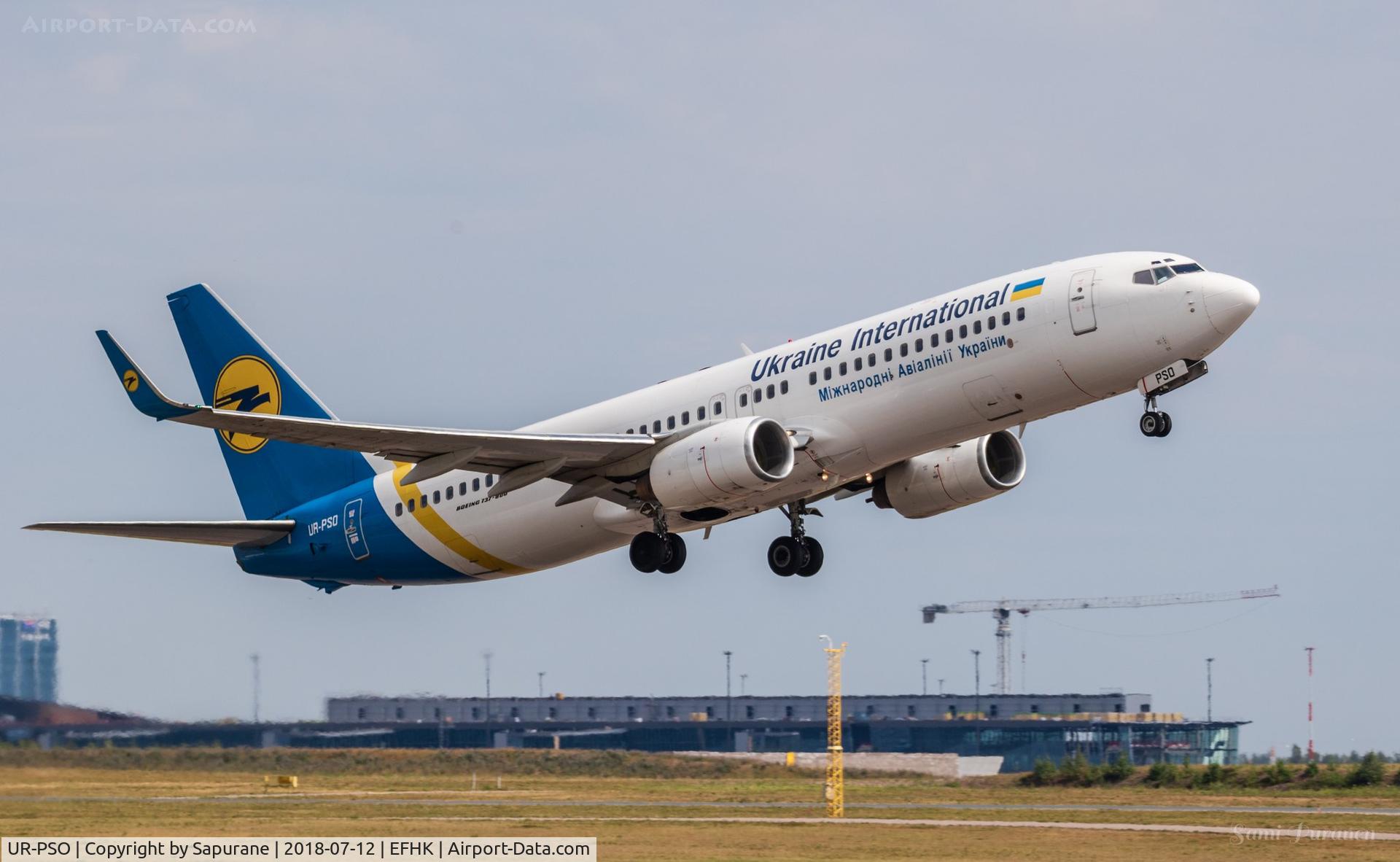 UR-PSO, 2001 Boeing 737-8Q8 C/N 30628, Ukraine International Airlines
Boeing 737-8Q8