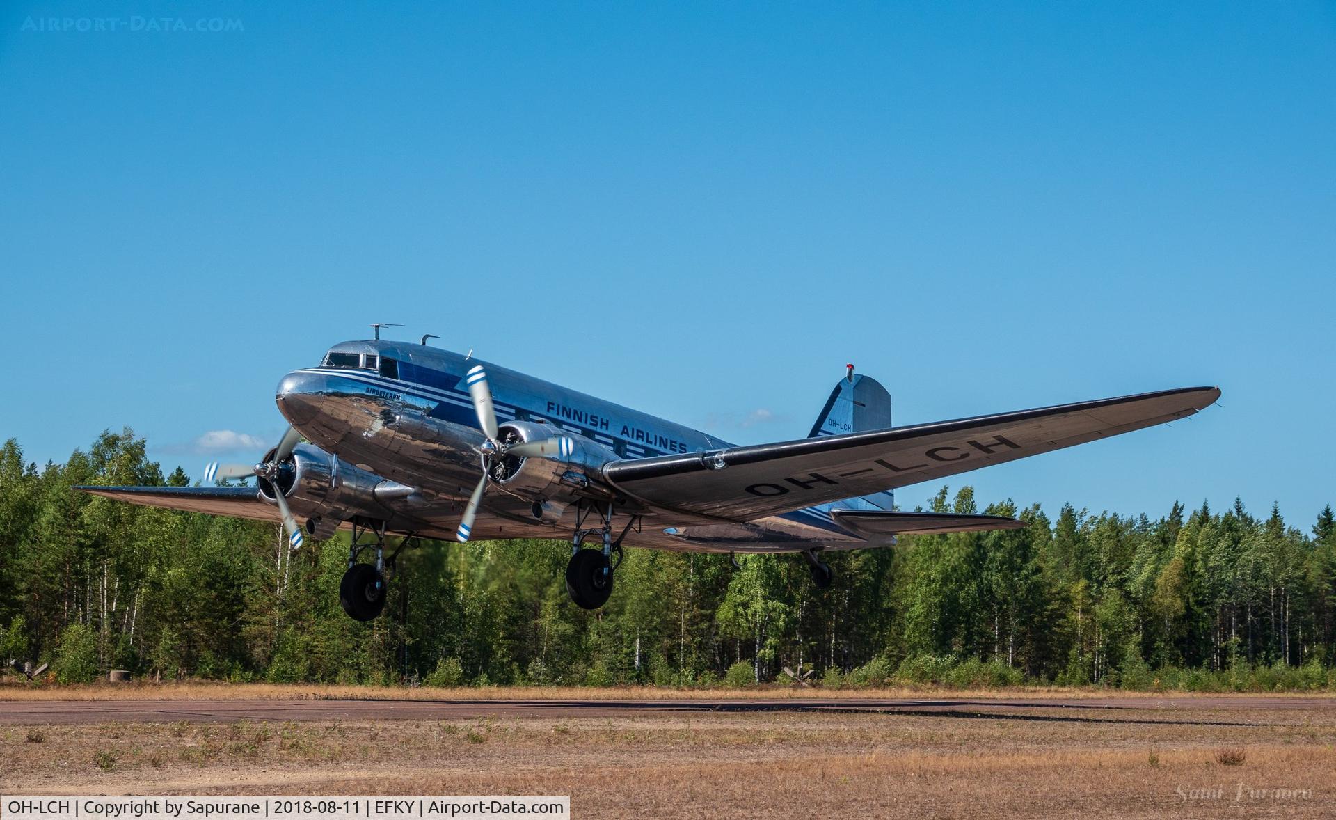 OH-LCH, 1942 Douglas C-53C Skytrooper C/N 6346, DC-3 OH-LCH