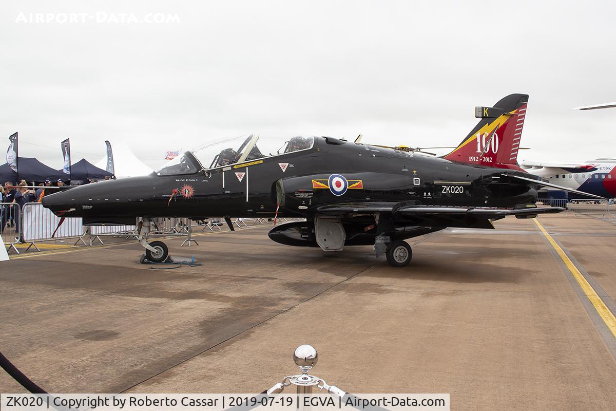 ZK020, 2009 British Aerospace Hawk T2 C/N RT011/1249, RIAT19