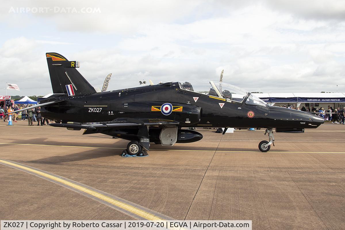 ZK027, 2009 British Aerospace Hawk T2 C/N RT018/1256, RIAT19