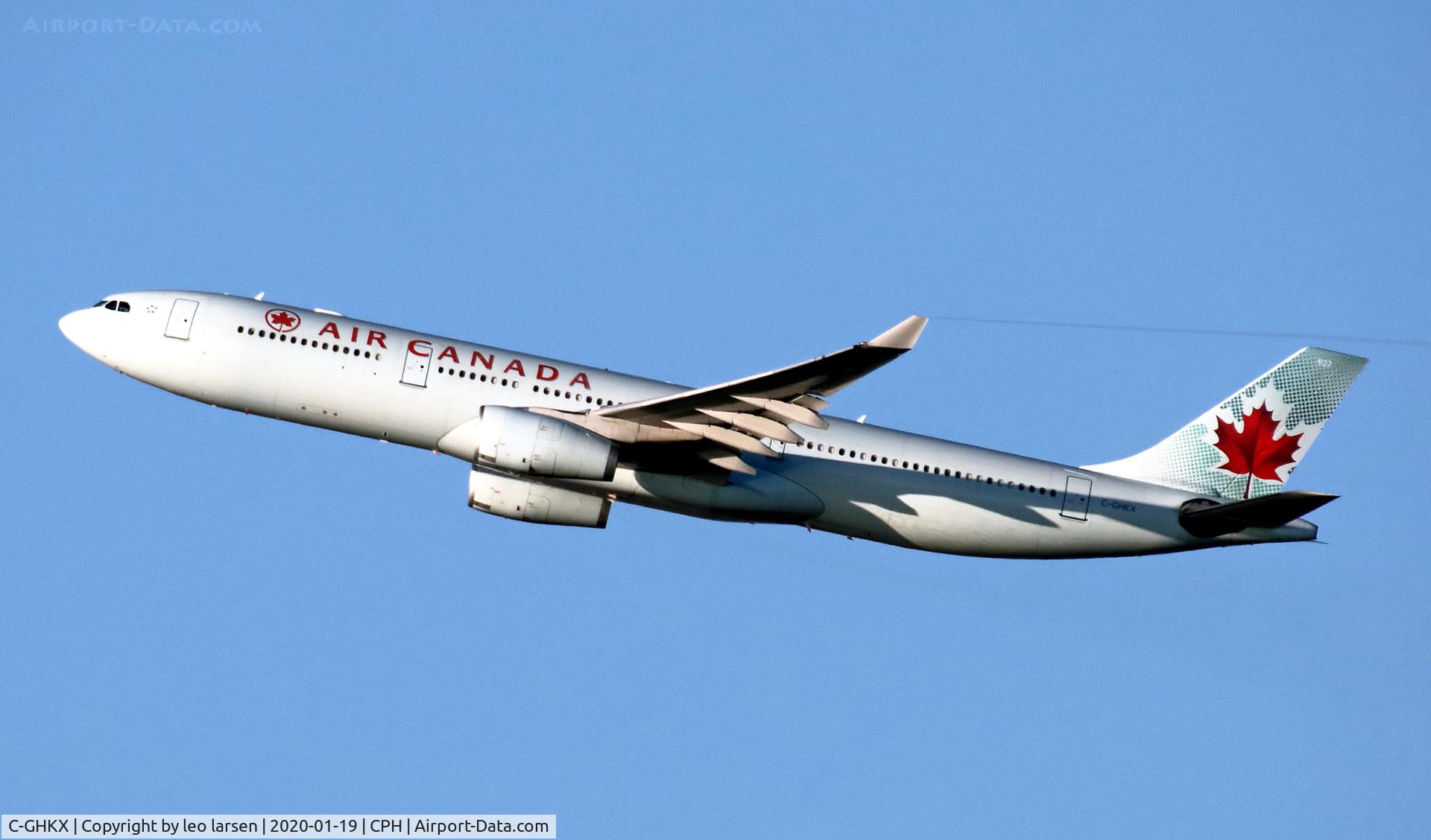 C-GHKX, 2001 Airbus A330-343 C/N 0412, Copenhagen 19.1.2020